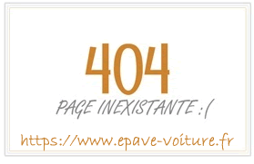 erreur 404 page introuvable